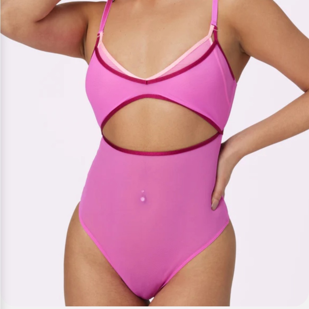 Parade After Hours Layered Mesh Bodysuit XL